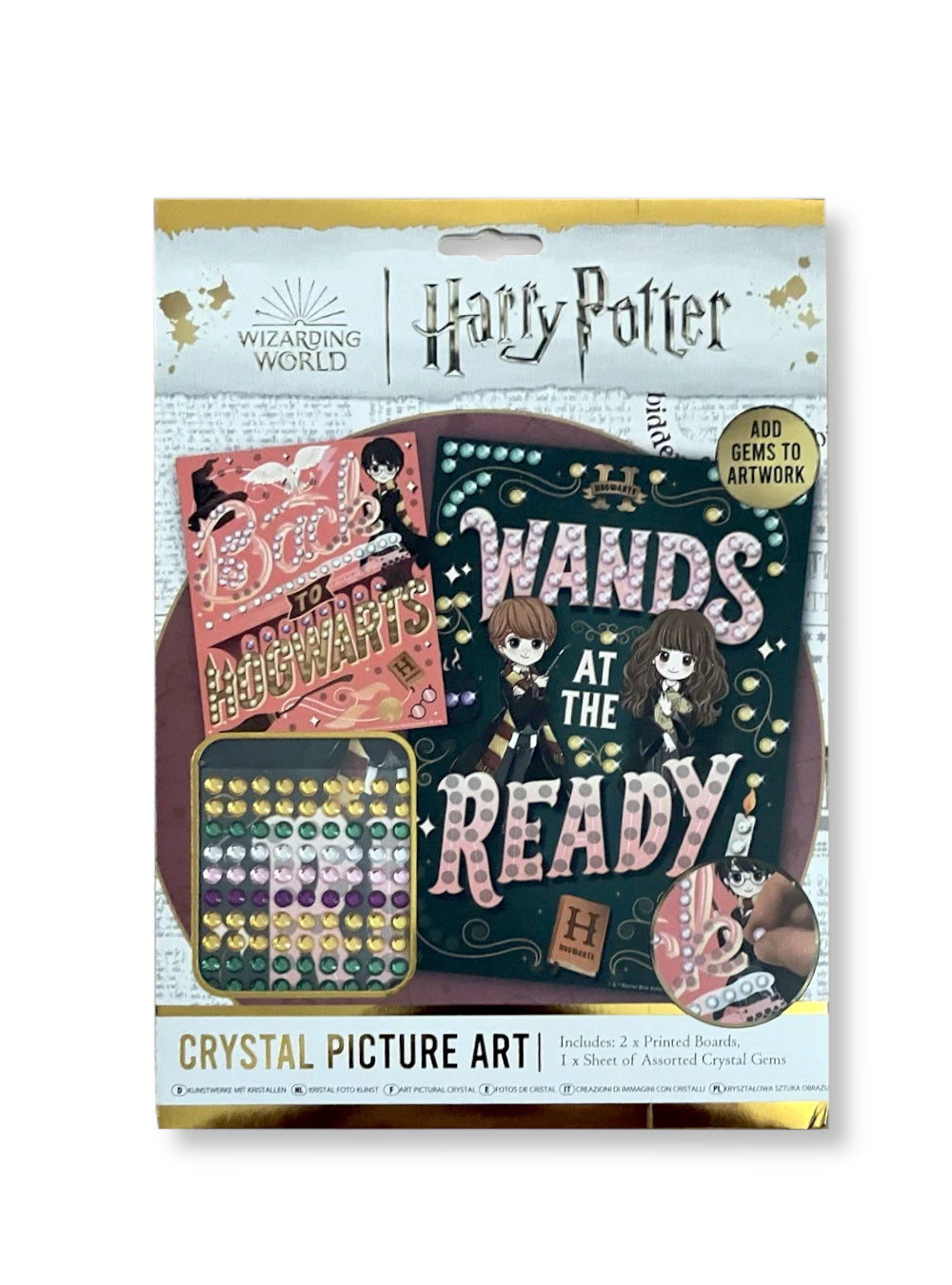 Harry Potter Crystal Picture Art - Anilas UK