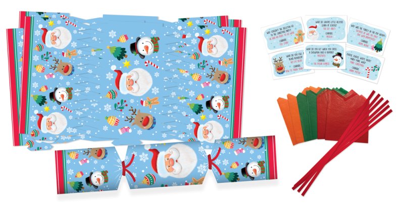 Make Your Own Christmas Cracker Kit (6 Crackers)