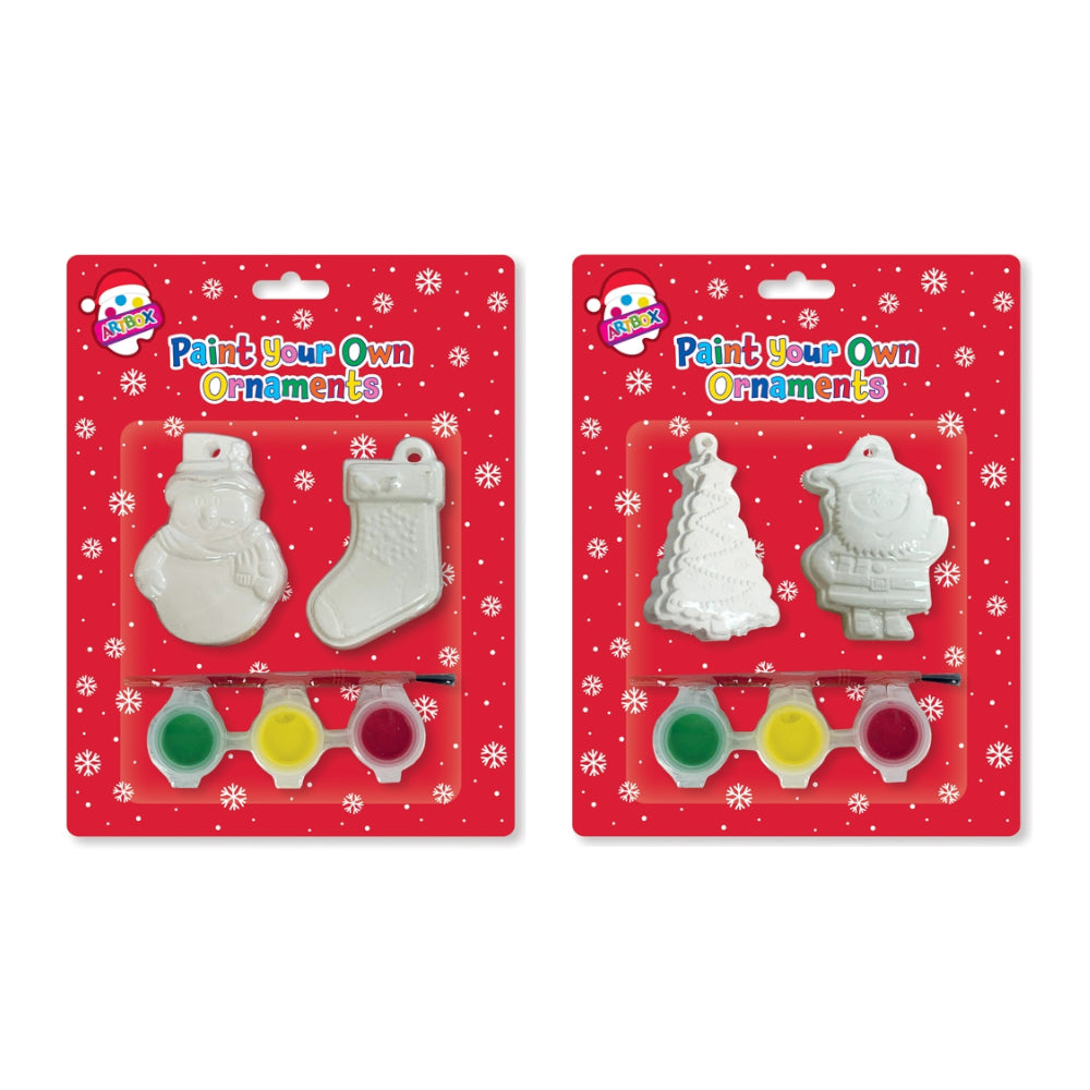 Paint Your Own Christmas Ornaments