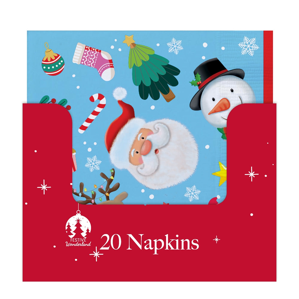 Christmas Children's Characters 20 Paper Napkins