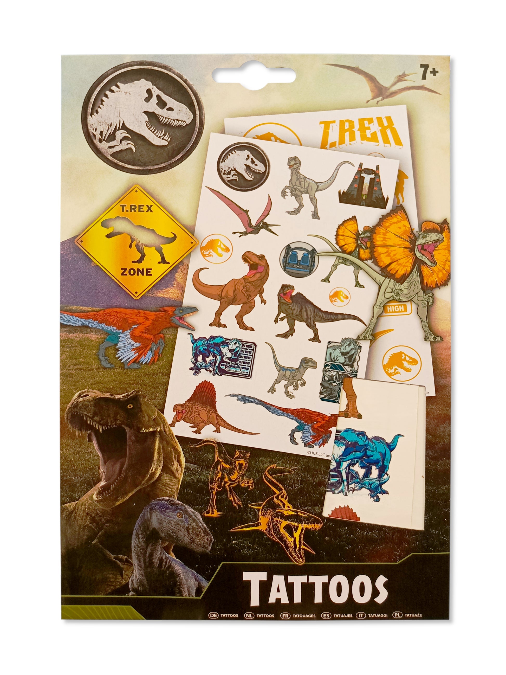 Jurassic World Tattoos - Anilas UK