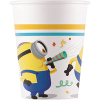 Minions The Rise Of Gru Paper Cups (Pack of 8)