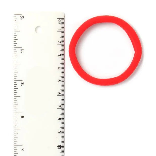 Set of 4 Red Gingham School Ponytail Holder & Snap Clips Set - Anilas UK