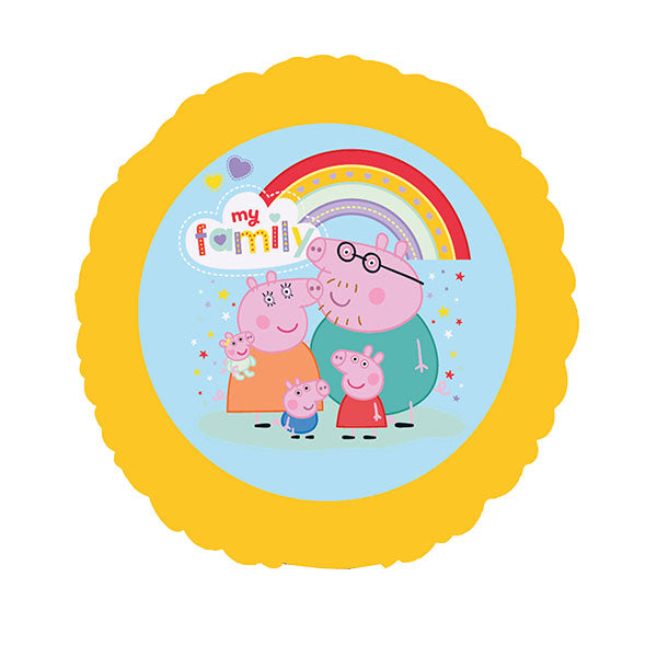 Peppa Pig & Family Foil Balloon (23 cm)