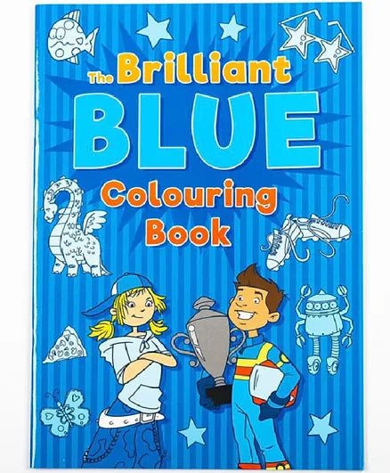 The Brilliant Blue Colouring Book - Anilas UK