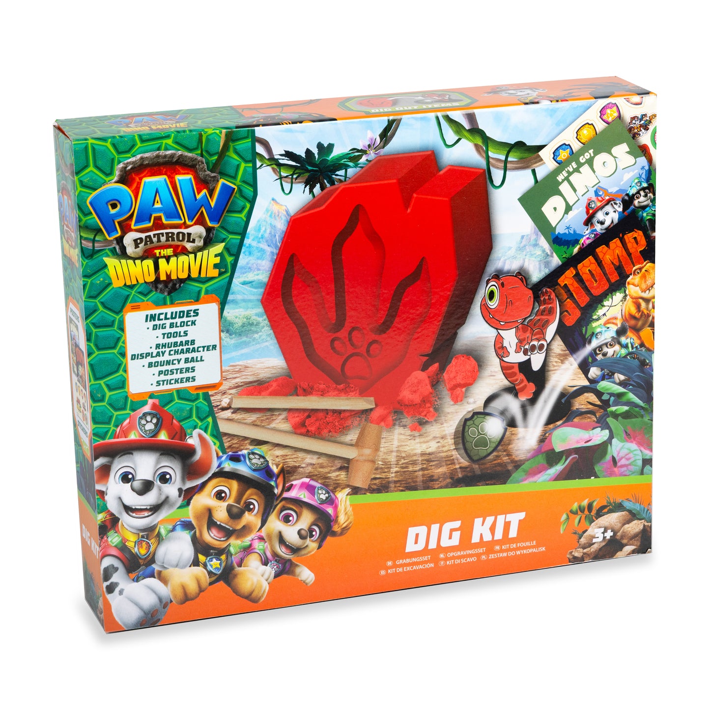 Paw Patrol The Dino Movie Dig Kit