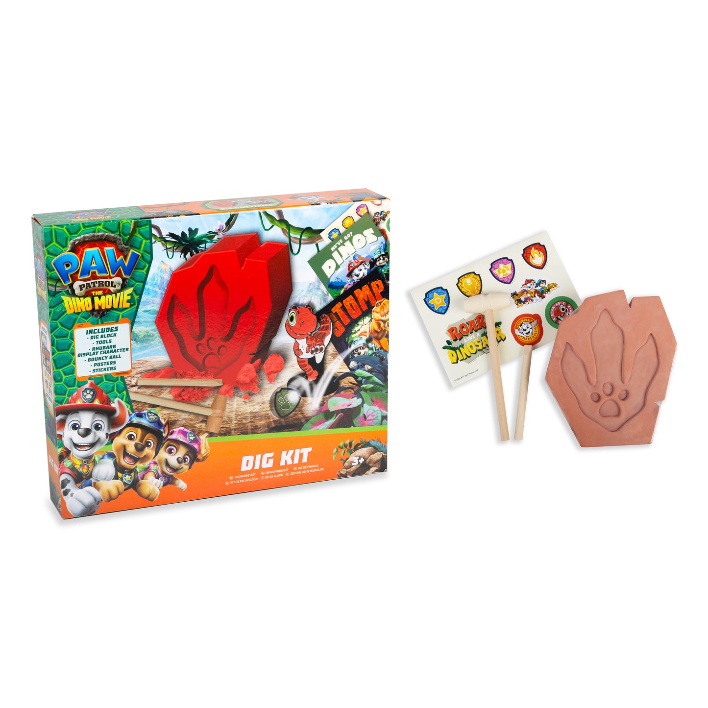Paw Patrol The Dino Movie Dig Kit