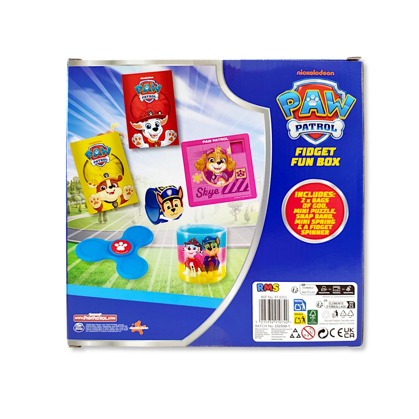 Paw Patrol Fidget Fun Box - Anilas UK
