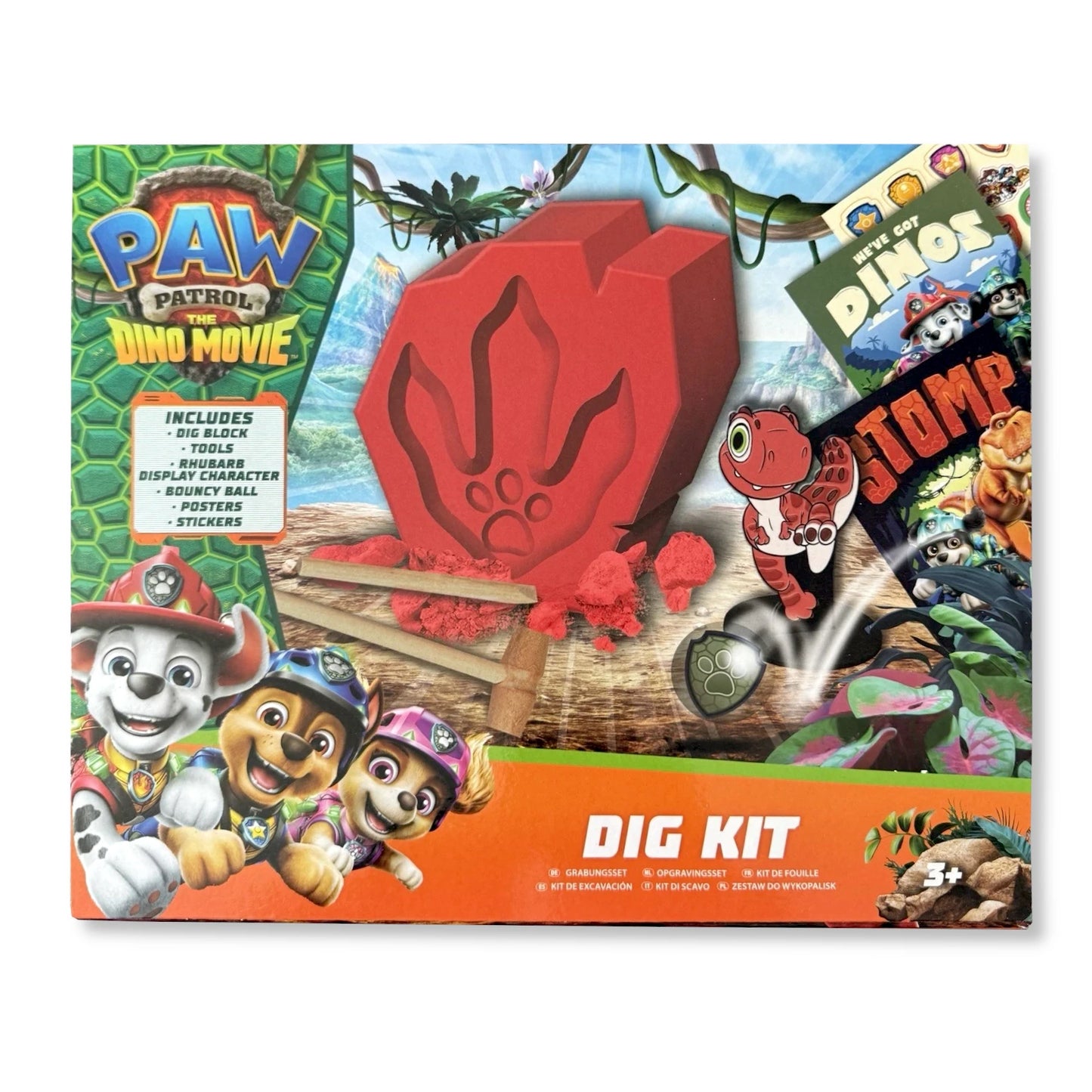 Paw Patrol The Dino Movie Dig Kit