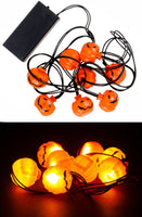 
              Halloween 8 Light Up LED Pumpkin Lights
            