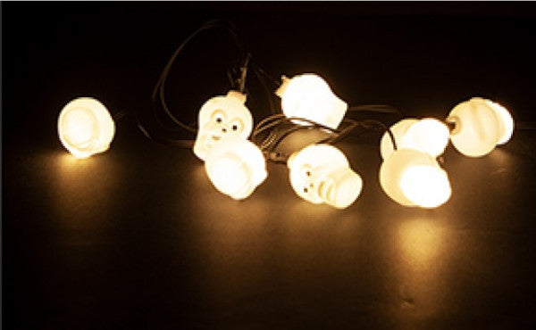 Halloween 8 Light Up LED Skull Lights - Anilas UK