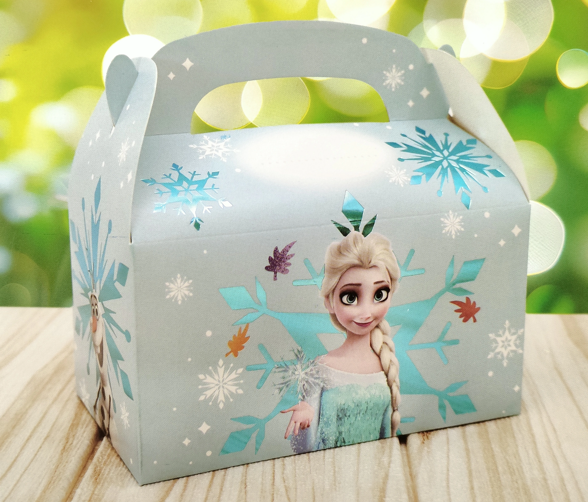Disney Frozen Idyllic Wonder Party Food Treat Boxes (Pack of 4) - Anilas UK