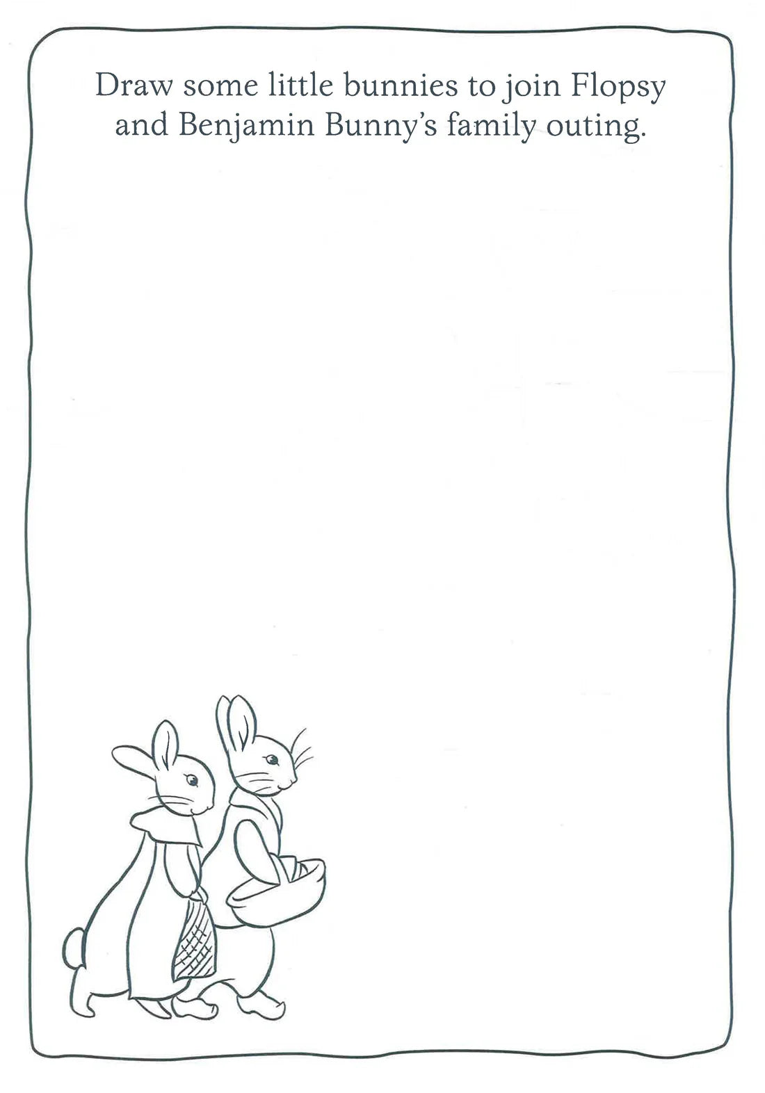 Peter Rabbit Food Colouring & Doodling Book A4 - Anilas UK