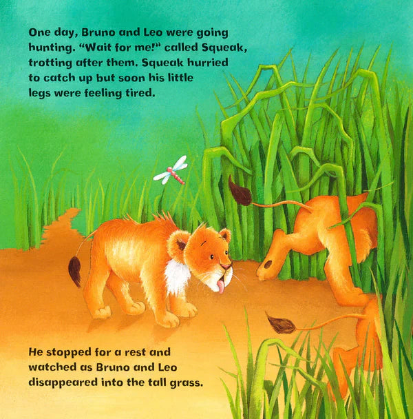 Squeak The Lion Children's Picture Story Book