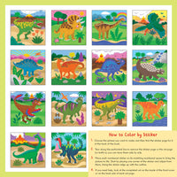 My First Colour-by-Sticker Book - Dinosaurs