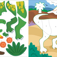 My First Colour-by-Sticker Book - Dinosaurs