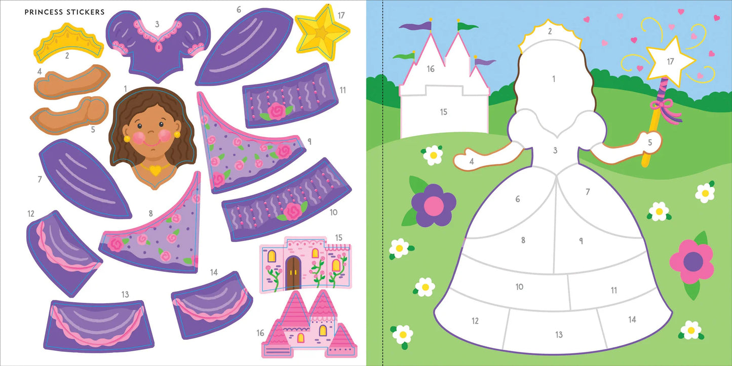 My First Colour-by-Sticker Book - Unicorns & More - Anilas UK