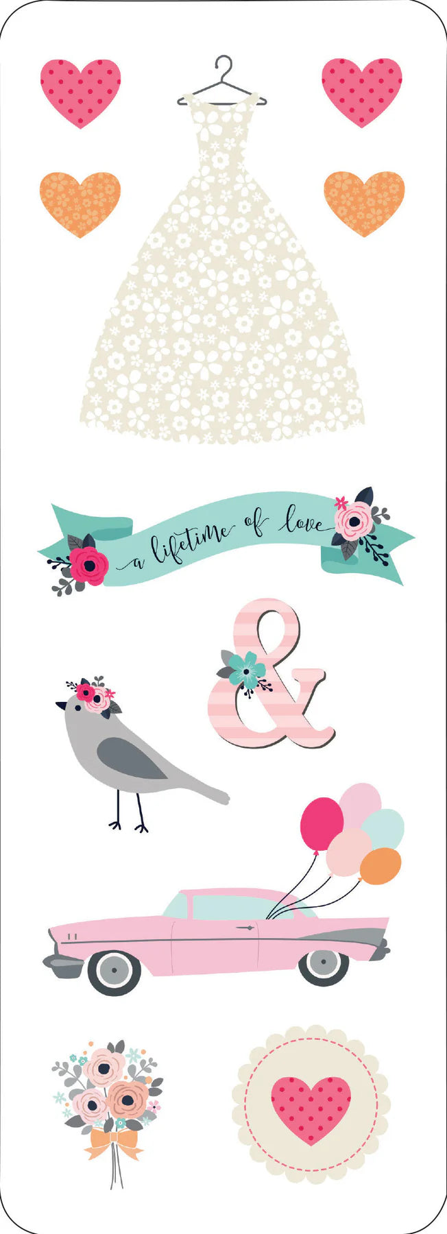 Wedding Sticker Set - Anilas UK
