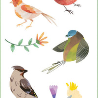 Birds Sticker Set