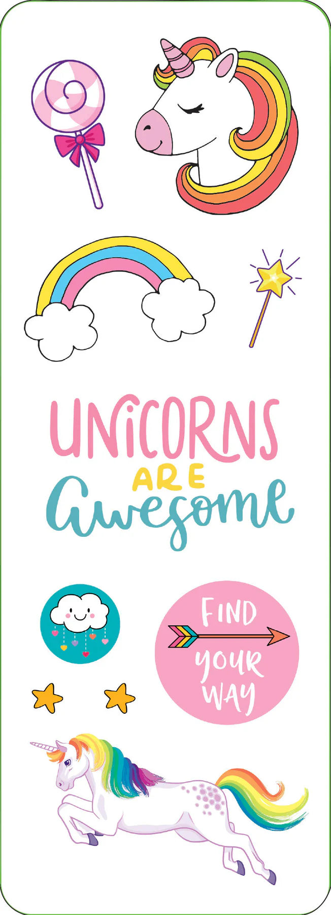 Unicorns Sticker Set - Anilas UK