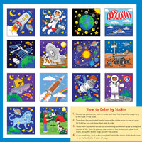 My First Colour-By-Sticker Book - Outer Space