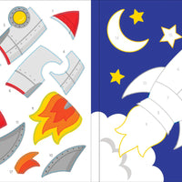 My First Colour-By-Sticker Book - Outer Space