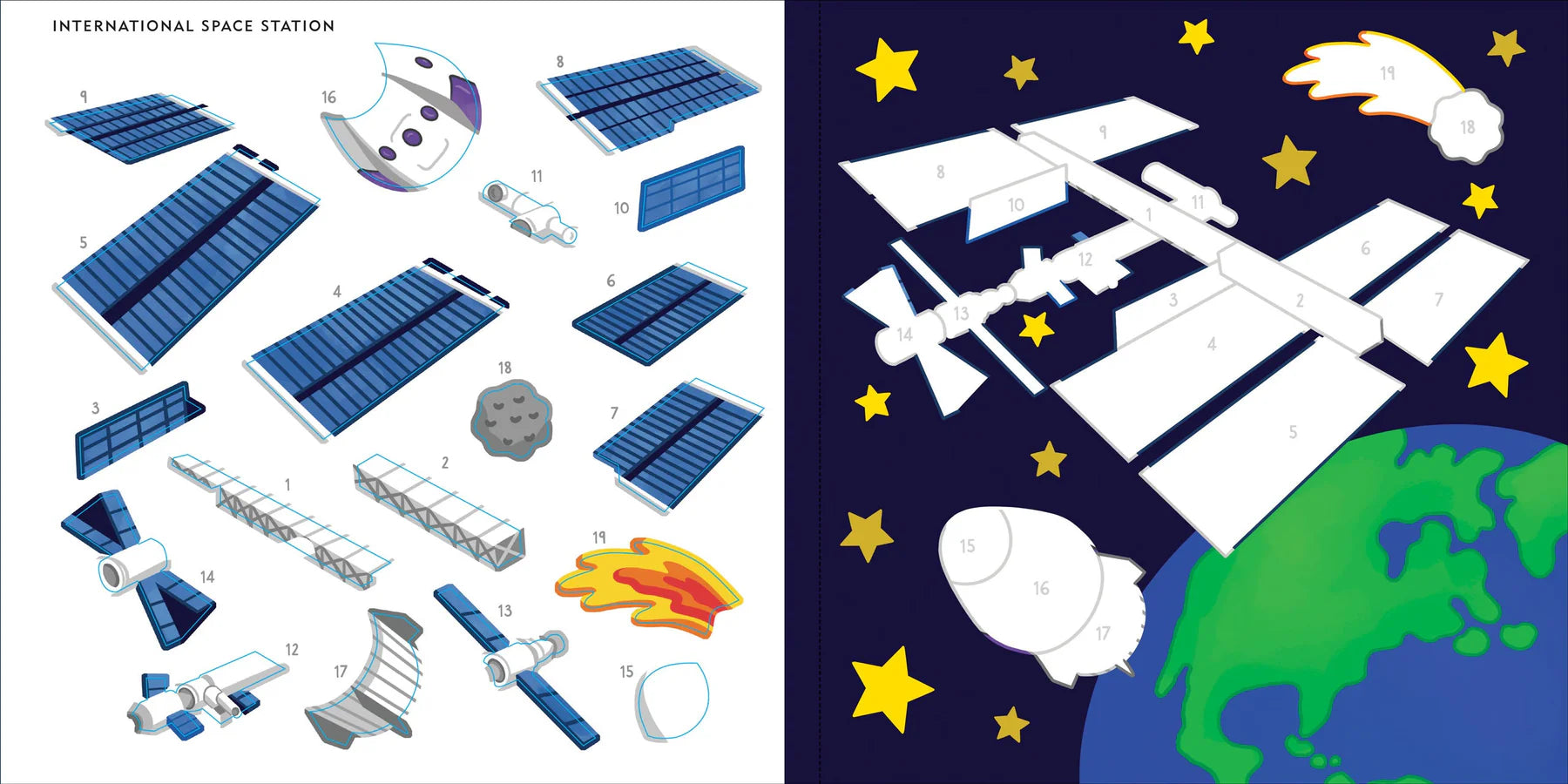 My First Colour-By-Sticker Book - Outer Space - Anilas UK