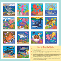 My First Colour-By-Sticker Book - Under the Sea