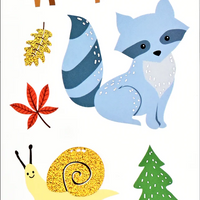 Forest Friends Sticker Set - Anilas UK