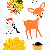 Forest Friends Sticker Set - Anilas UK