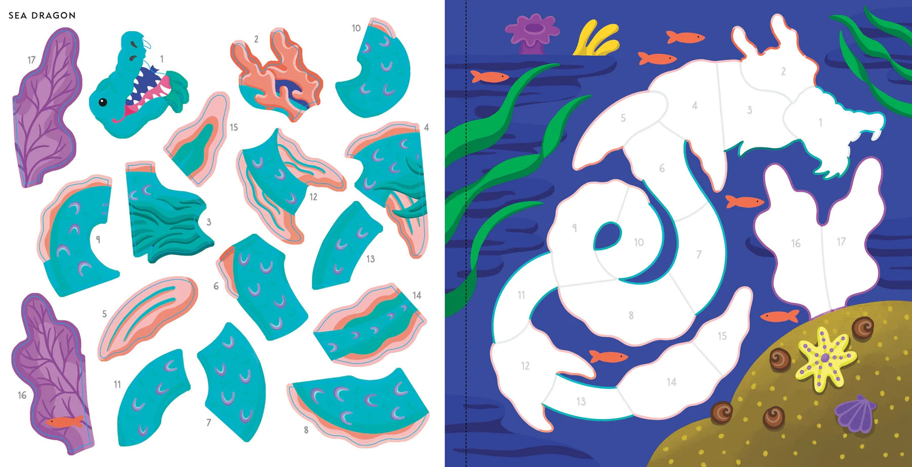 My First Colour-by-Sticker - Mermaids & More - Anilas UK