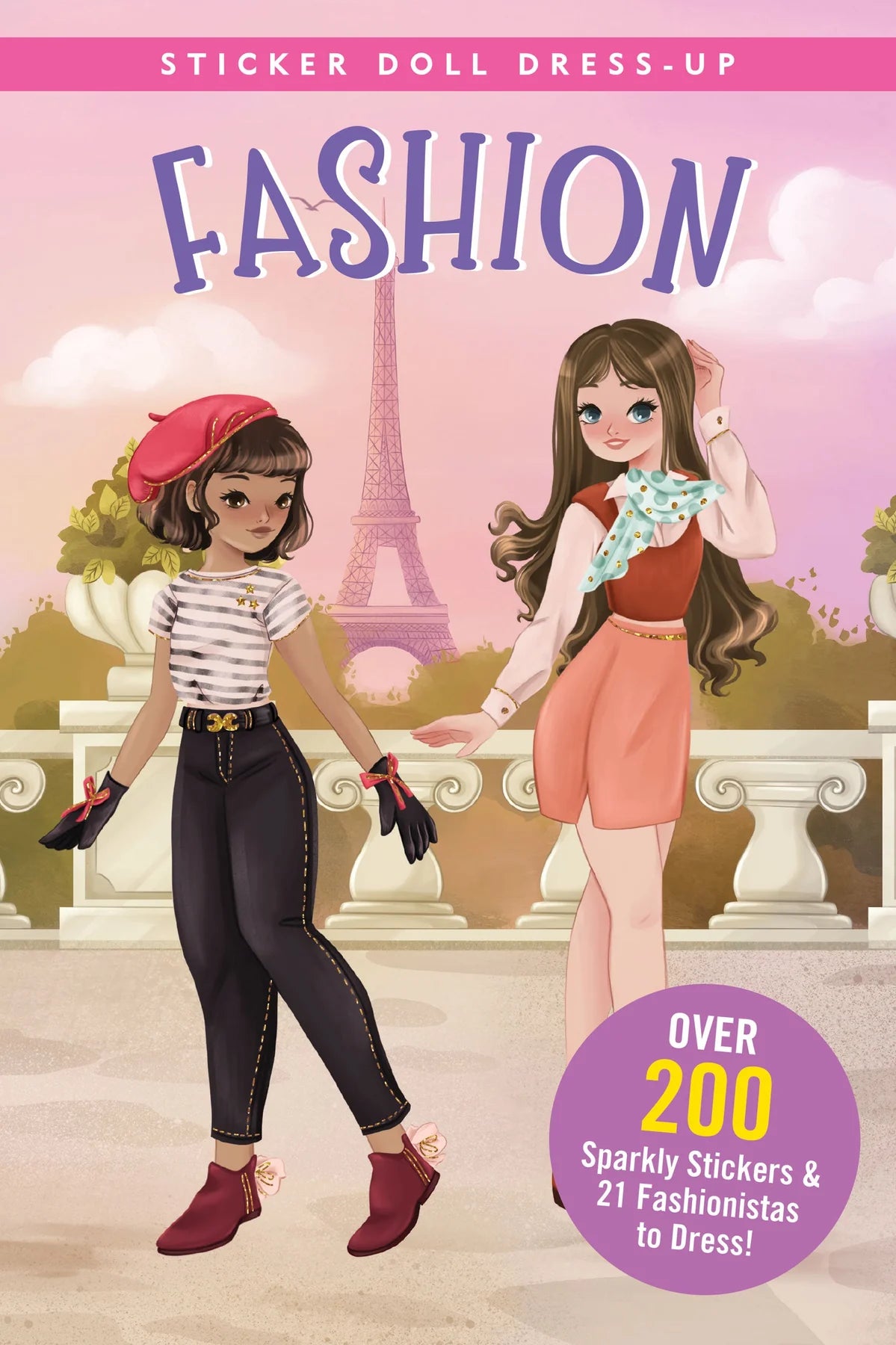 Fashion Sticker Doll Dress-Up Book - Anilas UK
