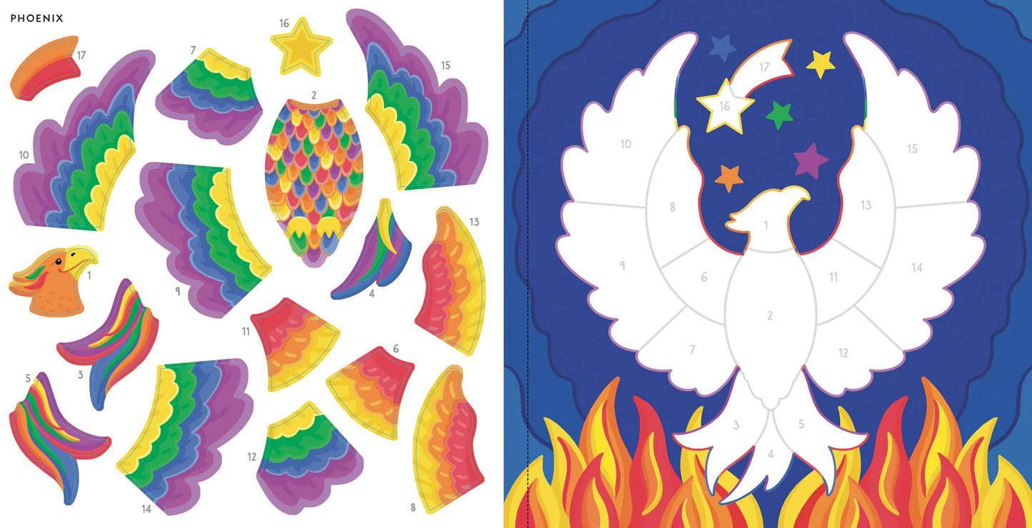 My First Colour-By-Sticker Book - Rainbow Magic - Anilas UK