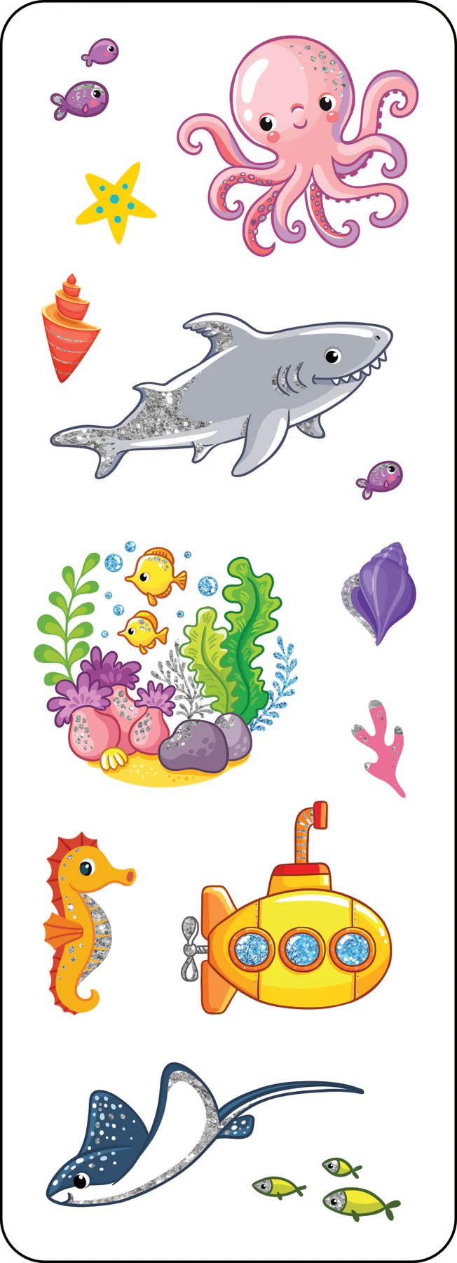 Under the Sea Sticker Set - Anilas UK