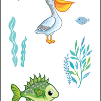 Under the Sea Sticker Set