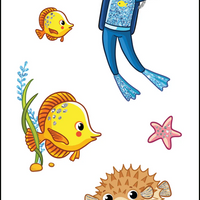 Under the Sea Sticker Set