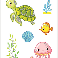 Under the Sea Sticker Set