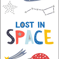 Lost in Space Sticker Set