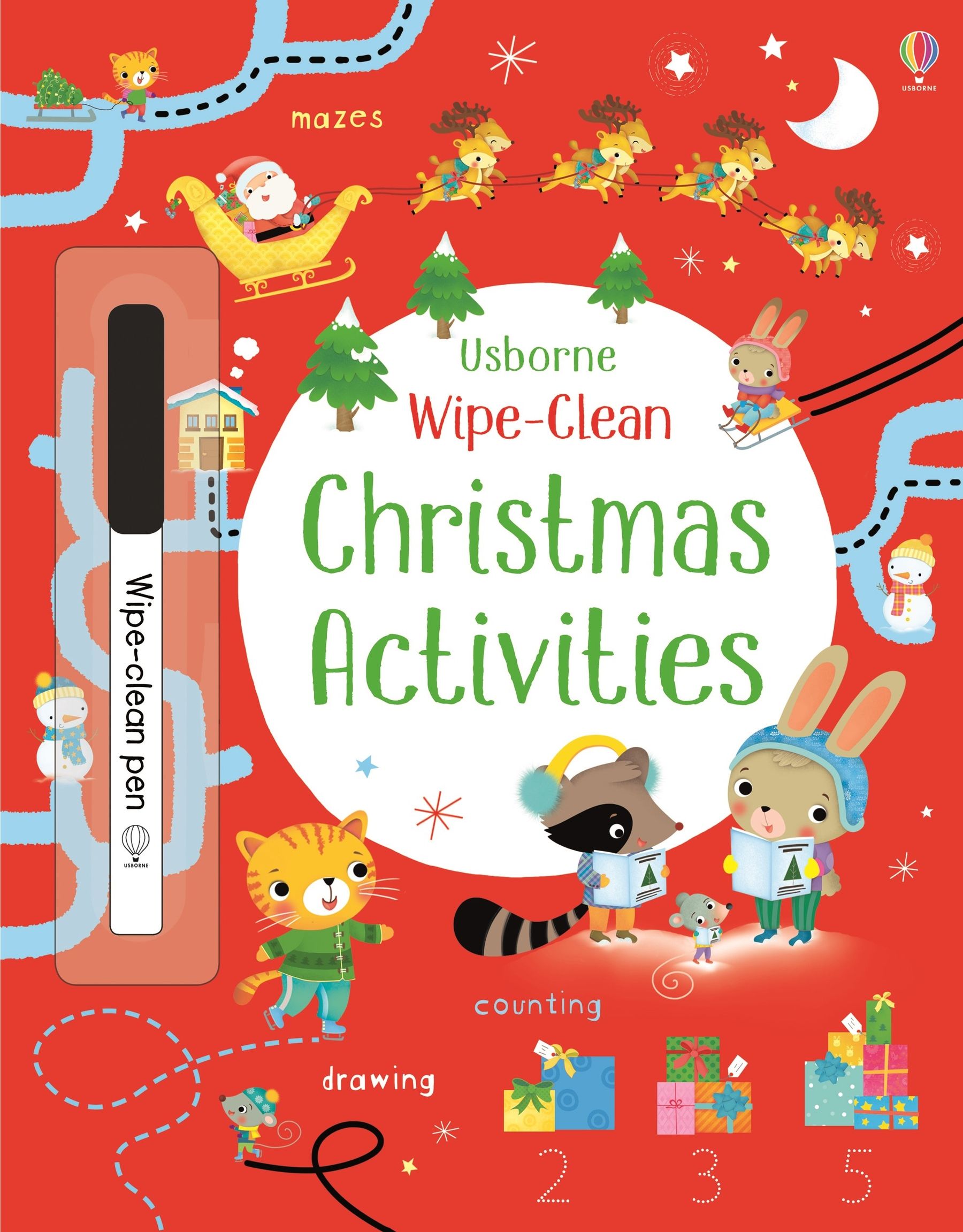 Wipe-Clean Christmas Activities - Anilas UK