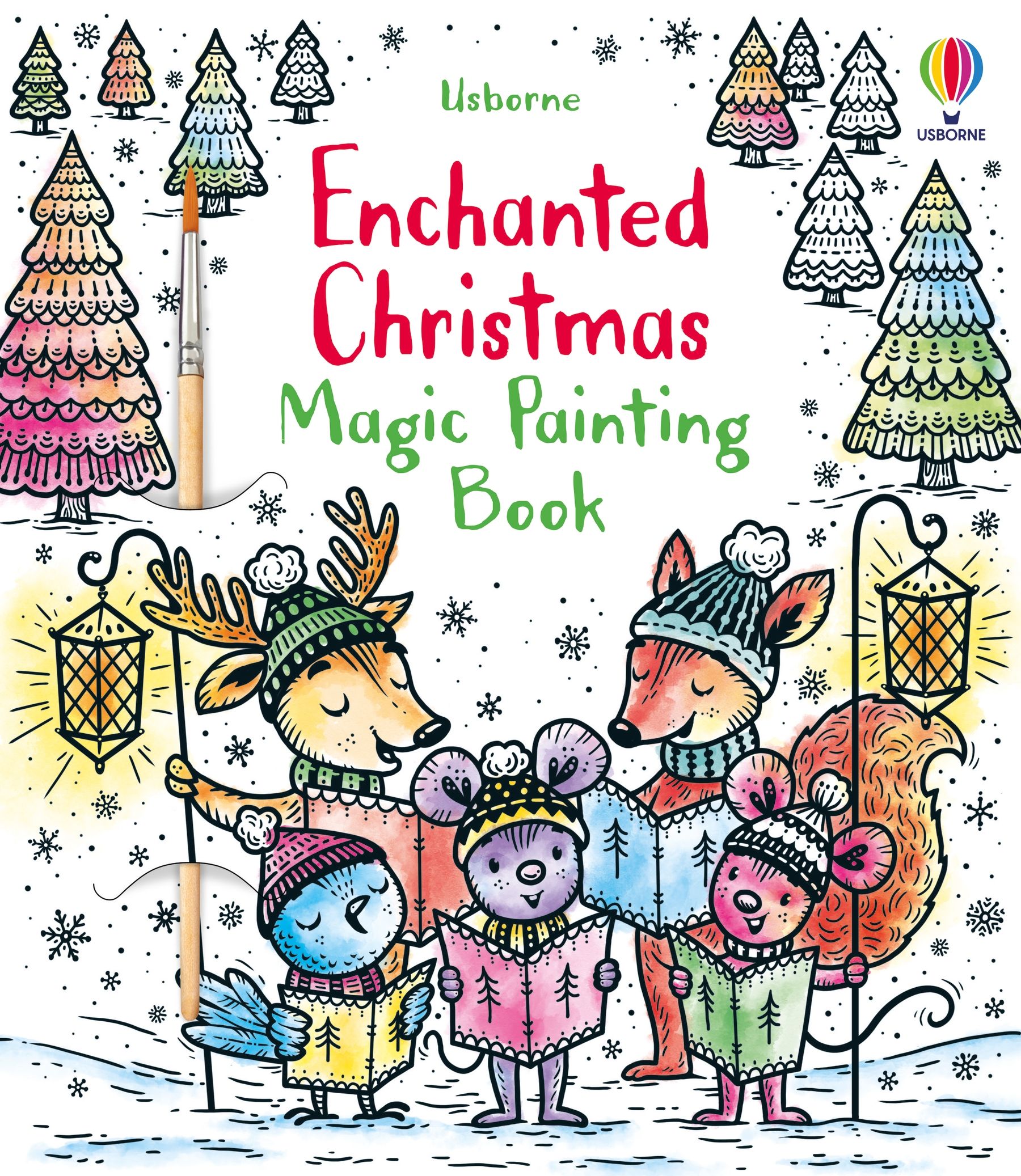 Enchanted Christmas Magic Painting Book - Anilas UK