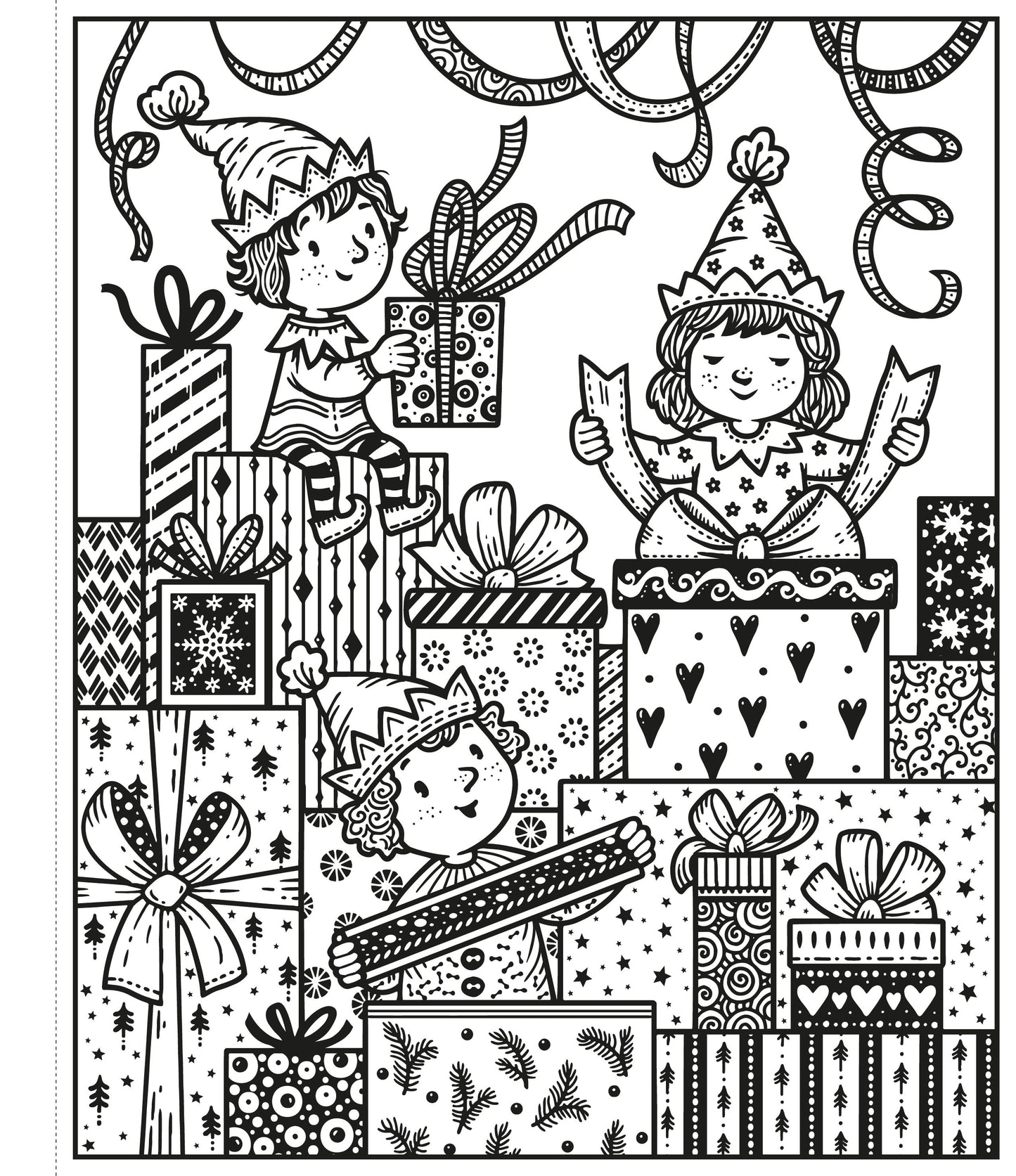 Enchanted Christmas Magic Painting Book - Anilas UK