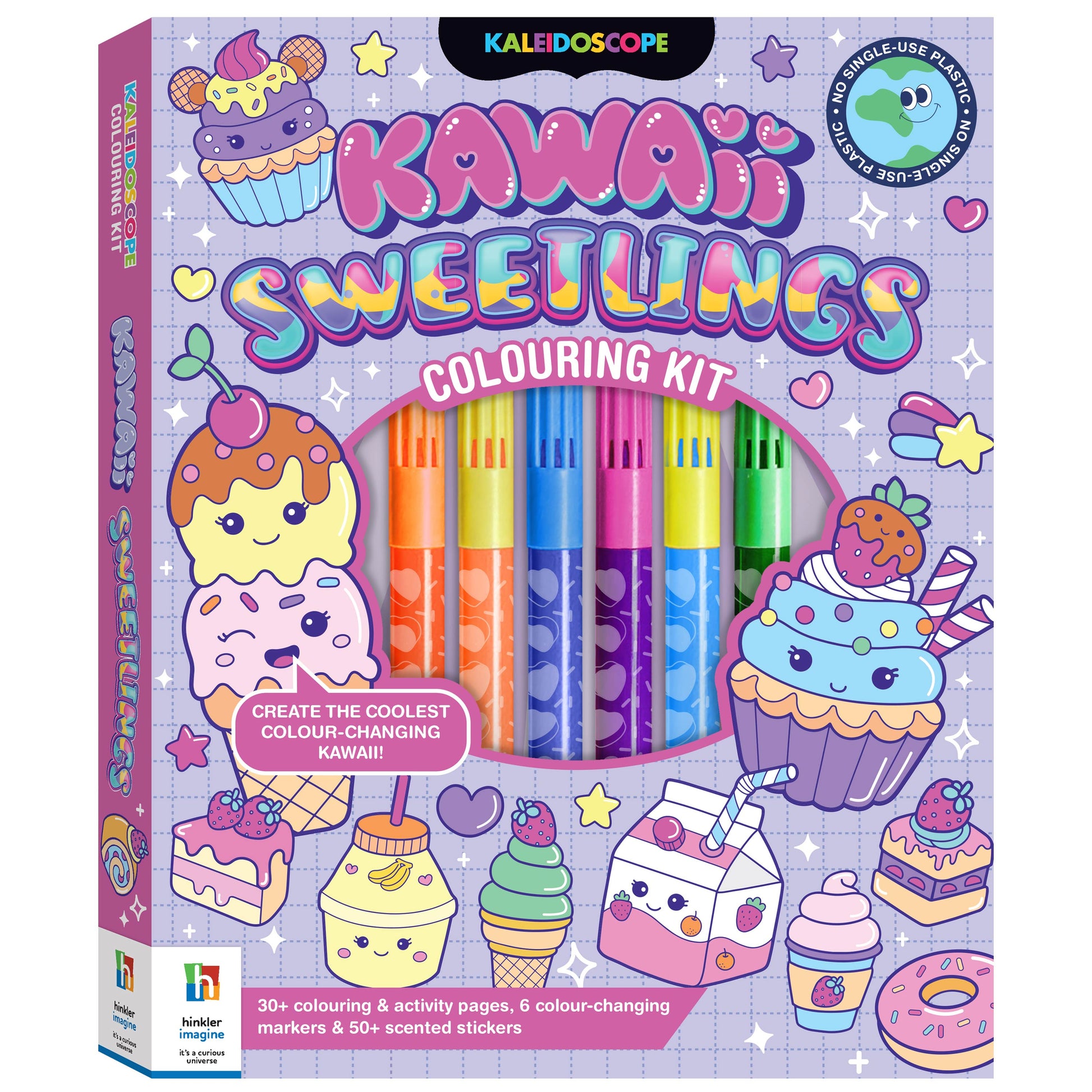 Kawaii Sweetlings Colouring Kit - Anilas UK