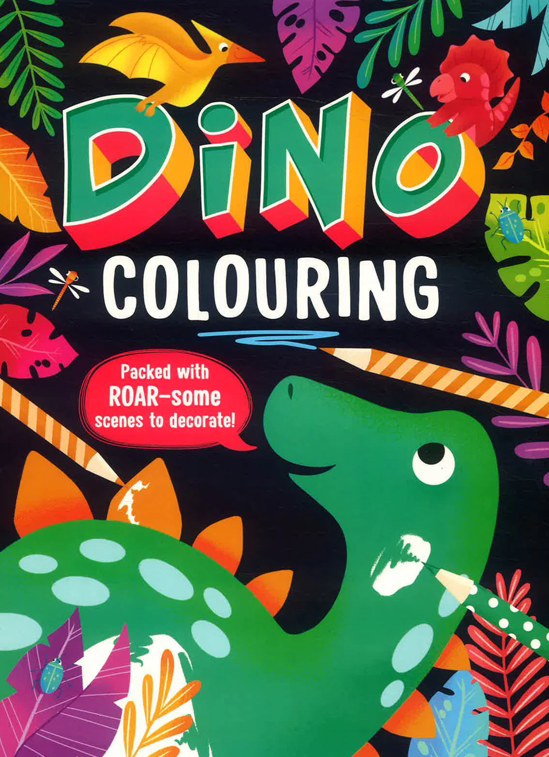 Dino - Dinosaur Colouring Book - Anilas UK