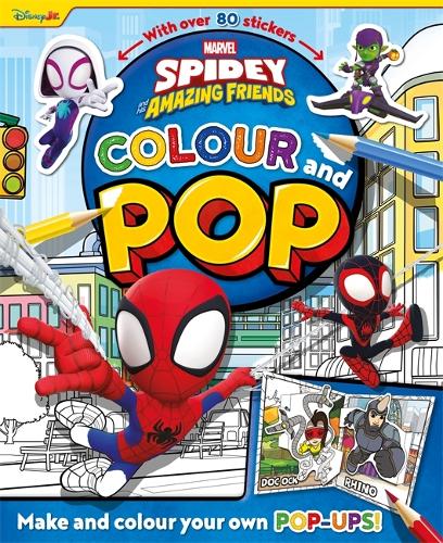 Marvel Spidey and his Amazing Friends: Colour & Pop Book - Anilas UK