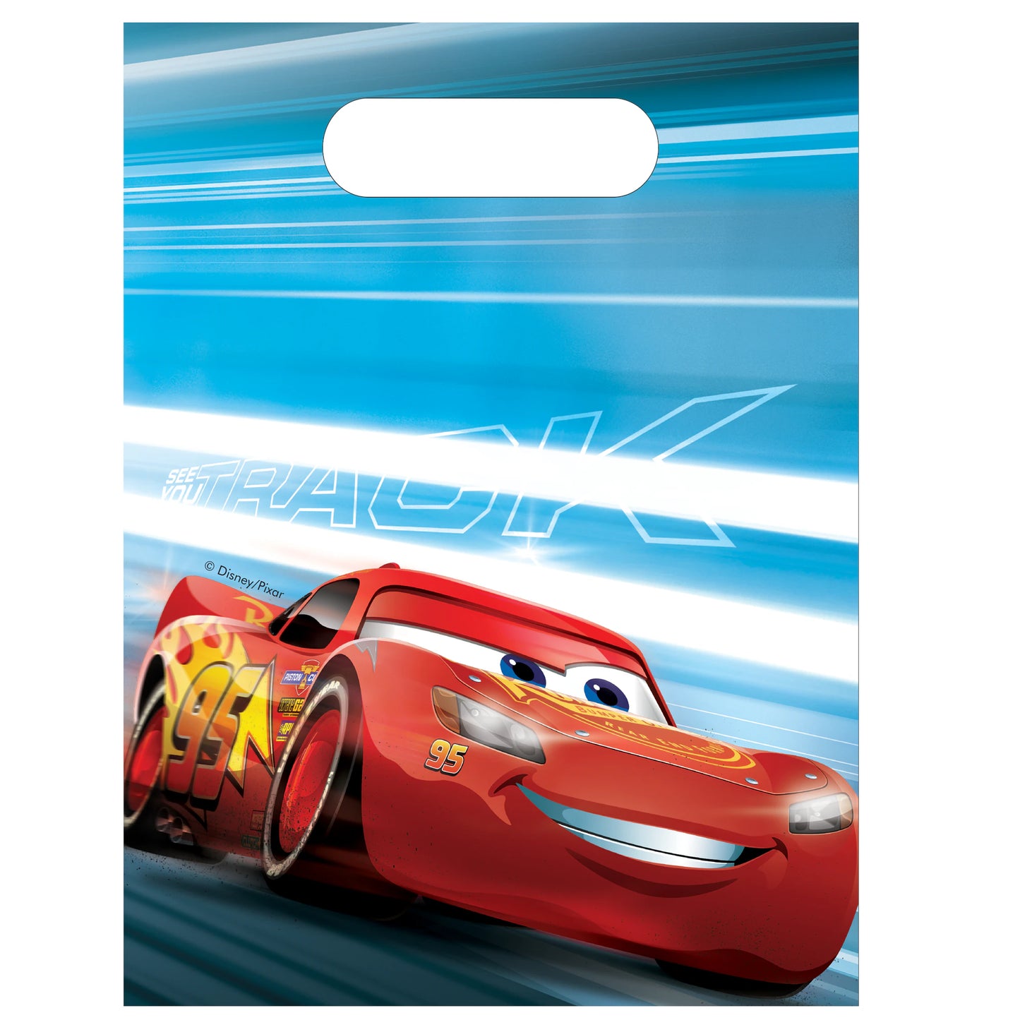 Disney Cars Victory Is Mine Plastic Party Bags (Pack of 6)