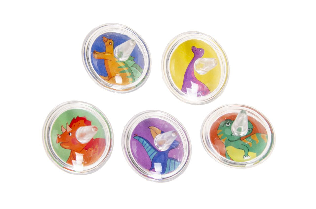 Spinning Top Dino (pack of 12) - Anilas UK