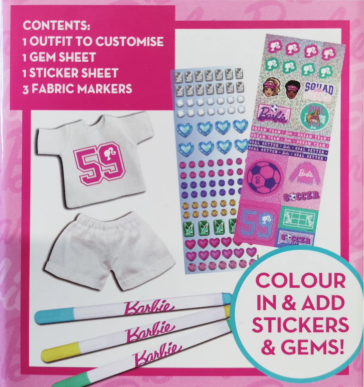 Barbie Fashion Locker - 4 assorted designs - Anilas UK