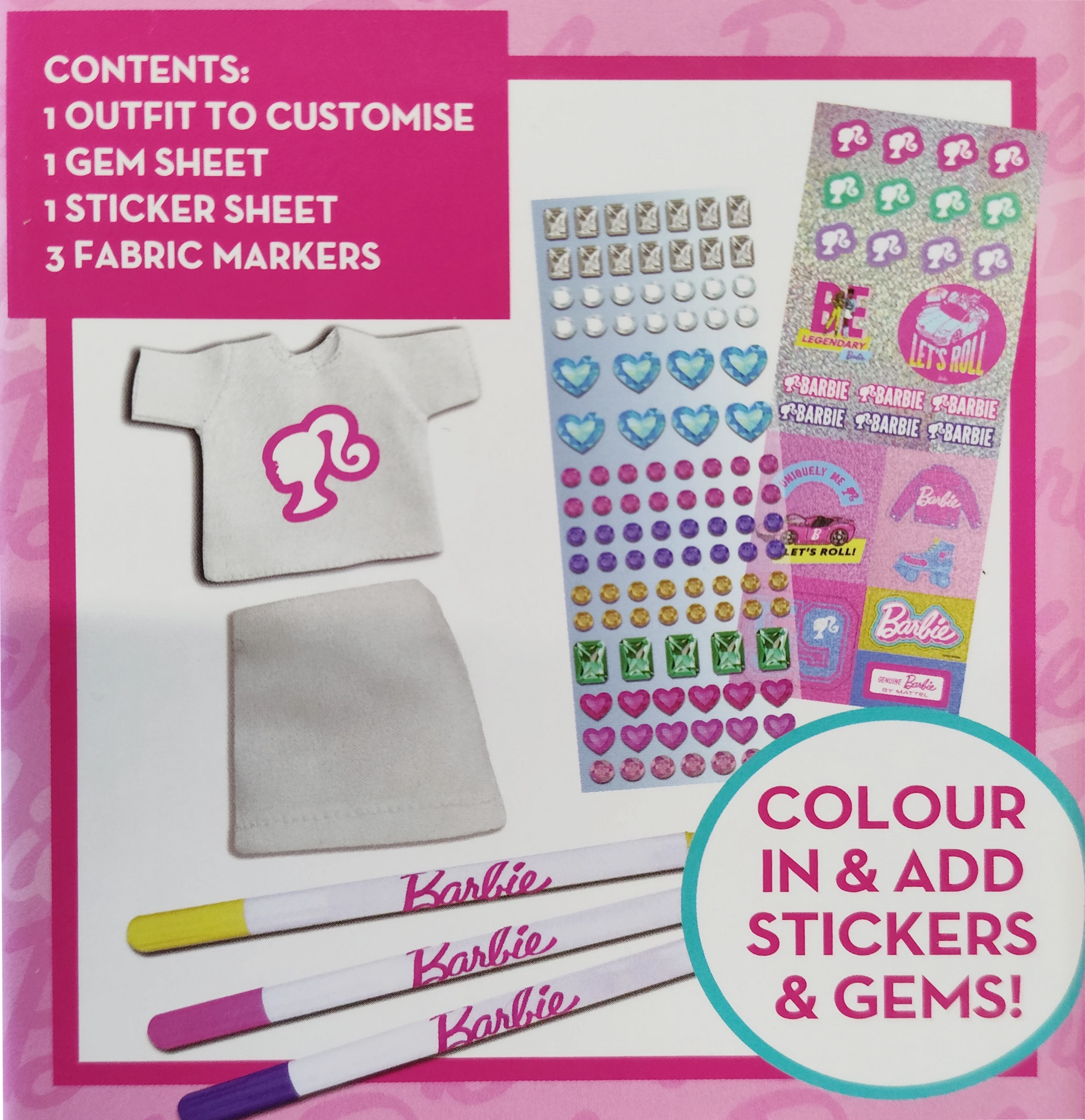 Barbie Fashion Locker - 4 assorted designs - Anilas UK
