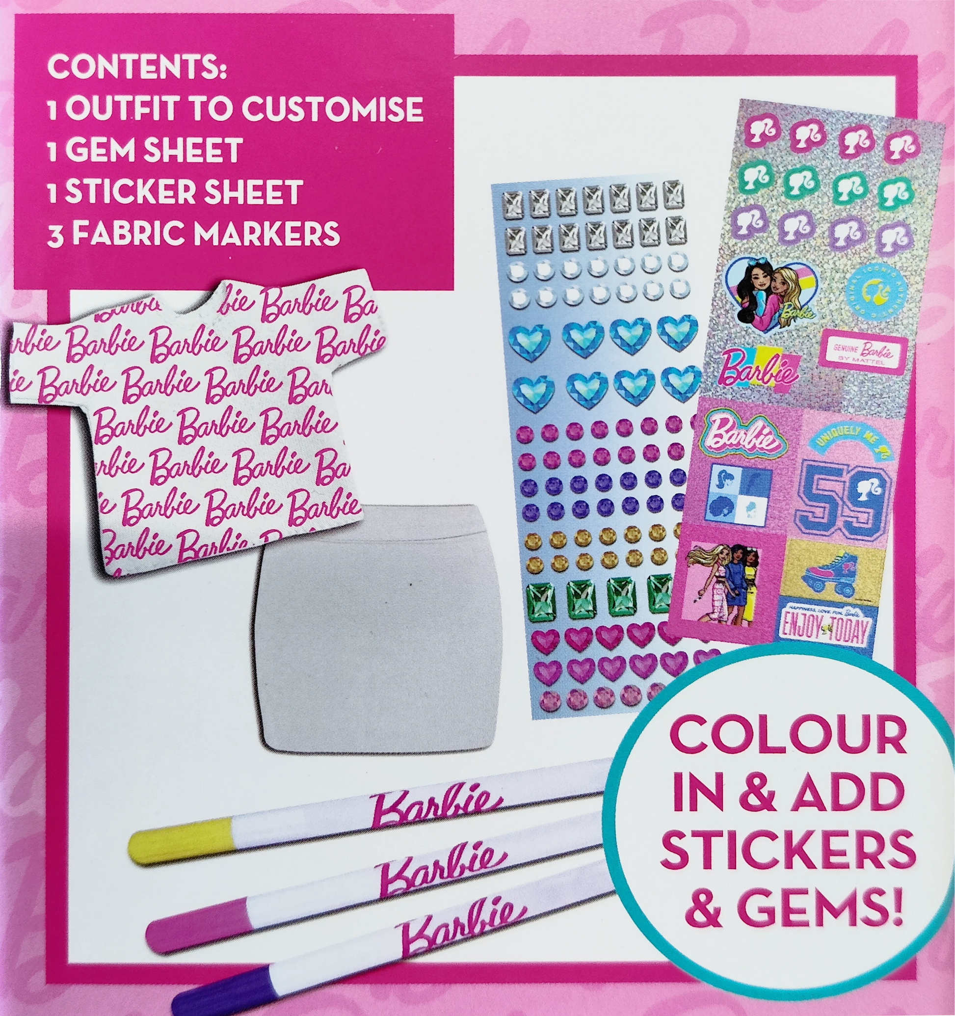 Barbie Fashion Locker - 4 assorted designs - Anilas UK