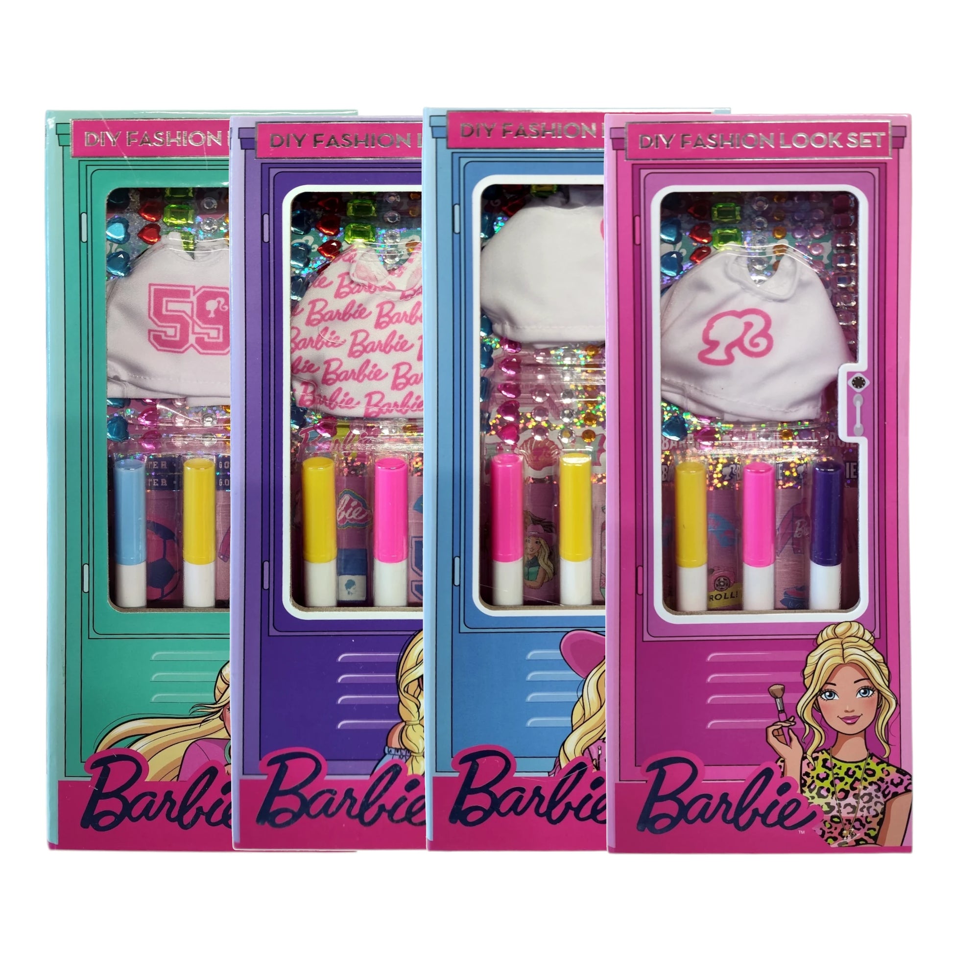 Barbie Fashion Locker - 4 assorted designs - Anilas UK